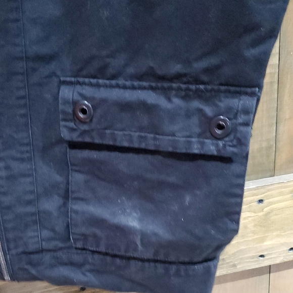 G by Guess Black Utility Vest Durable Sleeveless Design - Picture 4 of 6